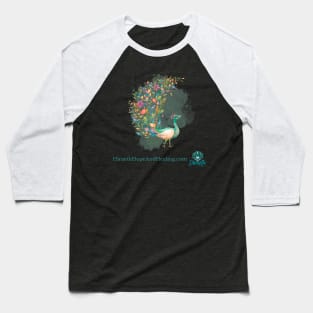 Peacock Baseball T-Shirt